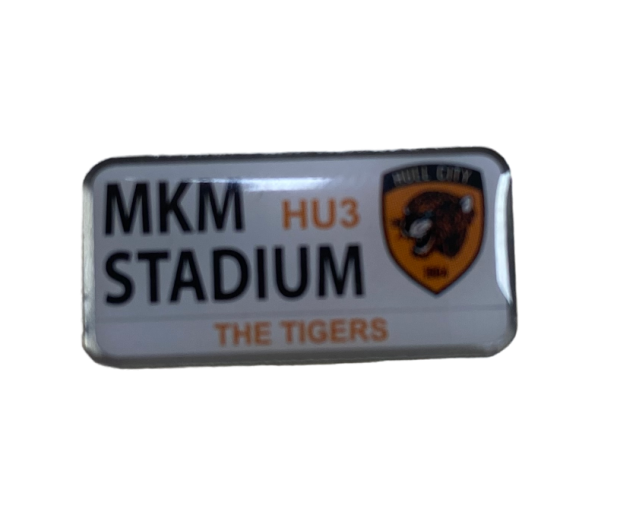 Metal Stadium Pin Badge 